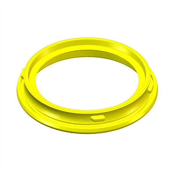 Profilowana uszczelka pierścieniowa z gumy EPDM DN 70 żółta