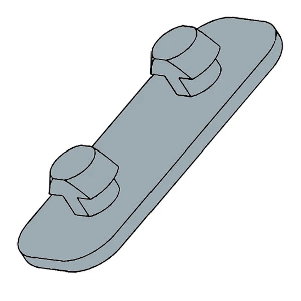 Gumowe uchwyty wibracyjne z EPDM ze złączami